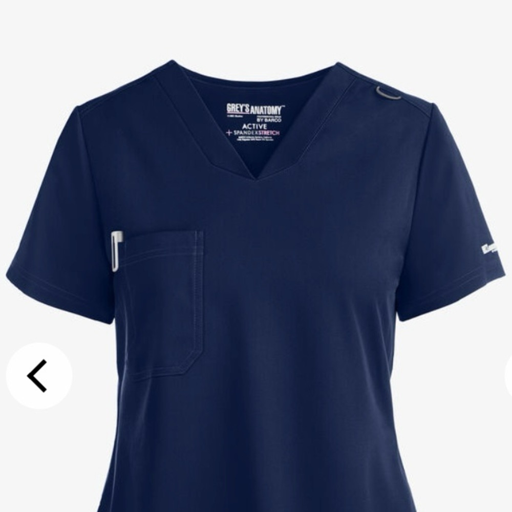 Grey’s Anatomy 1 pocket Scrub top